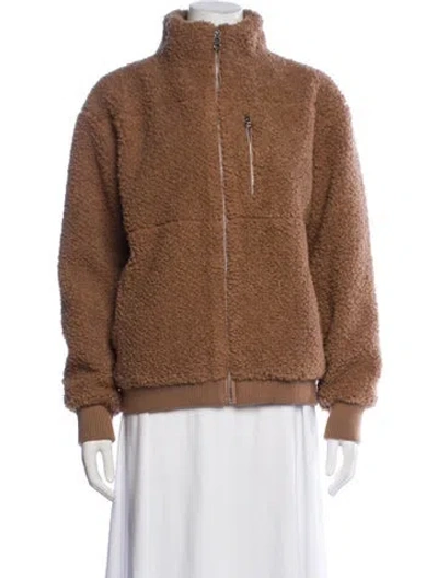 Pre-owned Naadam Jacket In Brown