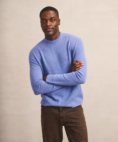 Naadam Lightweight Cashmere Crewneck Sweater In Blue