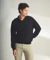 Naadam Lightweight Cashmere Relaxed Polo In Navy
