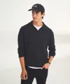 Naadam Lightweight Cashmere Relaxed Polo In Smoke