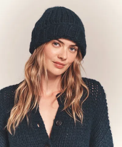 Naadam Lofty Alpaca Beanie In Blue