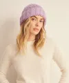 Naadam Lofty Alpaca Beanie In Purple