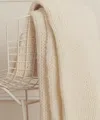 Naadam Lofty Alpaca Blanket In Neutral
