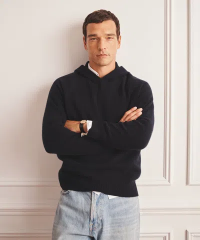 Naadam Luxe Cashmere Hoodie In Blue