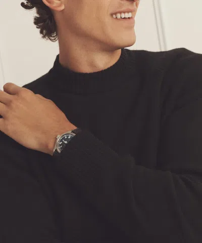 Naadam Luxe Cashmere Raglan Crewneck In Black
