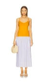 Naadam Luxe Cotton Silk Dress
