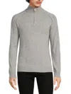 Naadam Men's Heathered Wool & Cashmere Sweater In Gray