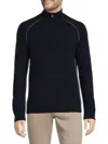 Naadam Men's Heathered Wool & Cashmere Sweater In Navy