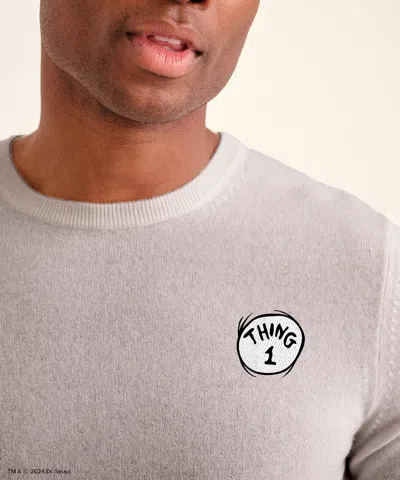 Naadam Men's Thing 1 Cashmere Sweater In Cement