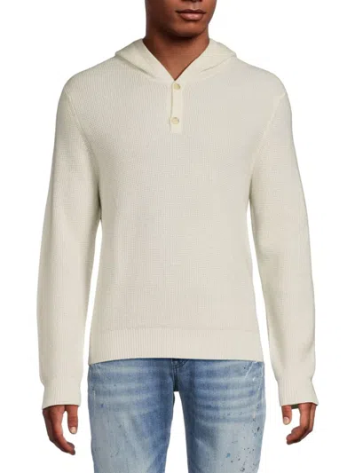 Naadam Men's Wool & Cashmere Hoodie In White