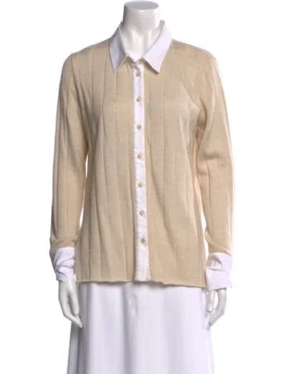 Pre-owned Naadam Merino Wool Sweater In Neutral
