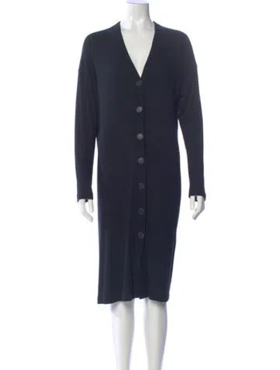 Pre-owned Naadam Midi Length Dress In Blue