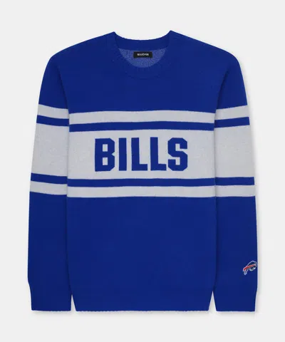 Naadam Nfl Luxe Cashmere Oversized Crewneck Sweater In Blue
