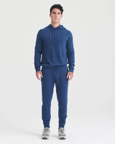 Naadam Off-duty Cashmere Hoodie In Blue