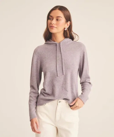 Naadam Off-duty Cashmere Hoodie In Fog