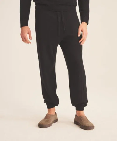 Naadam Off-duty Cashmere Jogger In Black