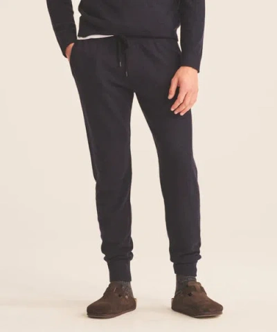 Naadam Off-duty Cashmere Jogger In Navy