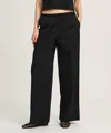 Naadam Organic Cotton Pull On Pant In Black