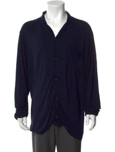 Pre-owned Naadam Pajama Set In Blue