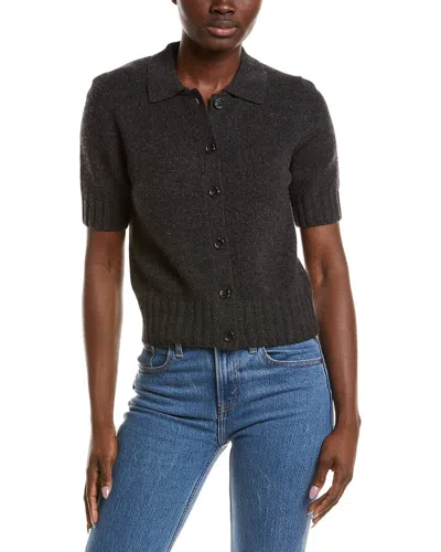 Naadam Premium Cashmere Collared Cardigan In Green
