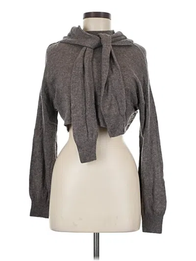 Pre-owned Naadam Pullover Sweater In Gray
