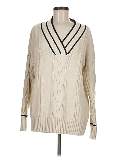 Pre-owned Naadam Pullover Sweater In Ivory