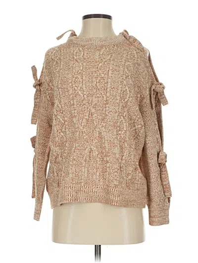 Pre-owned Naadam Pullover Sweater In Tan