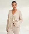 Naadam Signature Cashmere Boxy Cardigan In Neutral