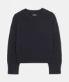 Naadam Signature Cashmere Raglan Crewneck Sweater In Black