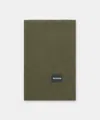 Naadam Signature Cashmere Ribbed Scarf In Moss Green