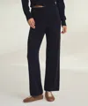 Naadam Signature Cashmere Straight Leg Pant In Blue
