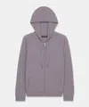 Naadam Signature Cashmere Zip Up Hoodie In Fog