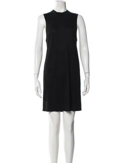 Pre-owned Naadam Silk Mini Dress W/ Tags In Black