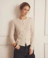 Naadam Super Fine Cashmere Classic Cardigan In Neutral