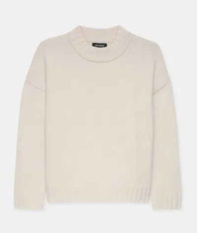 Naadam Super Luxe Cashmere Crewneck Sweater In Brown