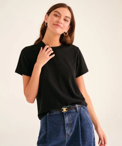 Naadam The Classic Tee In Black