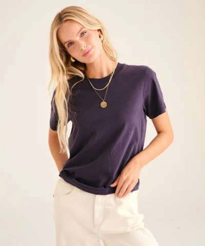 Naadam The Classic Tee In Blue