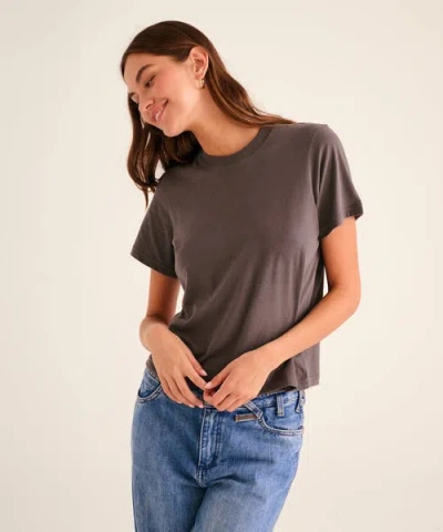 Naadam The Classic Tee In Gray