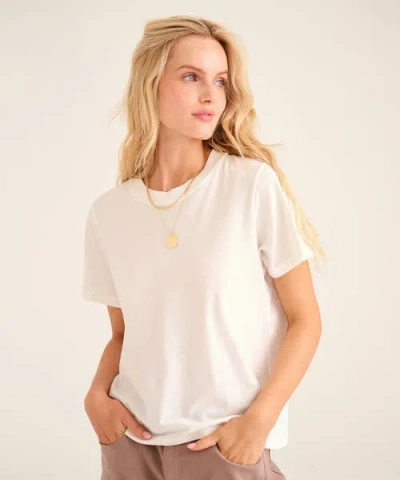 Naadam The Classic Tee In White