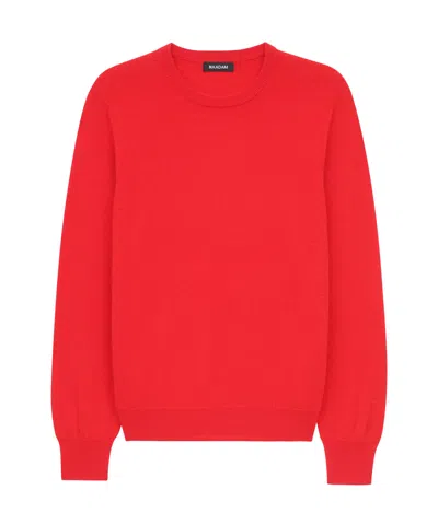Naadam The Original Cashmere Crewneck Sweater Men's In Red