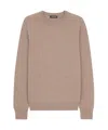 Naadam The Original Cashmere Crewneck Sweater Men's In Brown Sugar