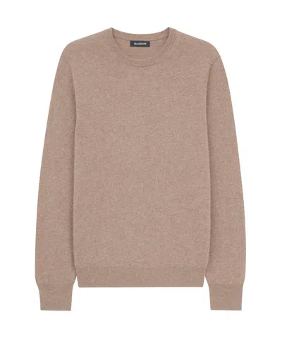 Naadam The Original Cashmere Crewneck Sweater Men's In Brown Sugar