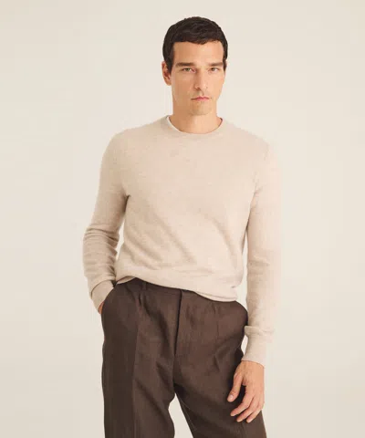 Naadam The Original Cashmere Crewneck Sweater Men's In Neutral