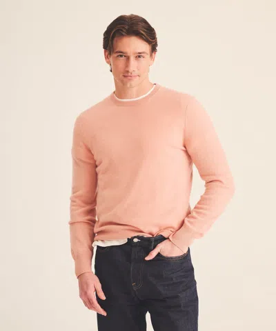 Naadam The Original Cashmere Crewneck Sweater Men's In Pink