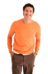 Naadam The Original Cashmere Sweater In Orange