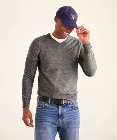 Naadam The Original Cashmere V-neck Sweater Men's In Granite