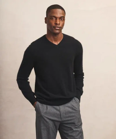 Naadam The Original Cashmere V-neck Sweater In Black