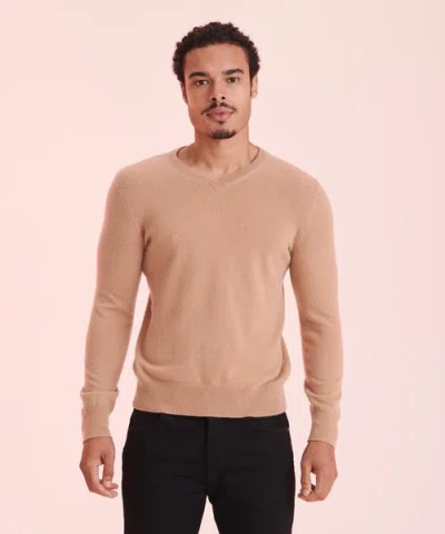 Naadam The Original Cashmere V-neck Sweater In Neutral