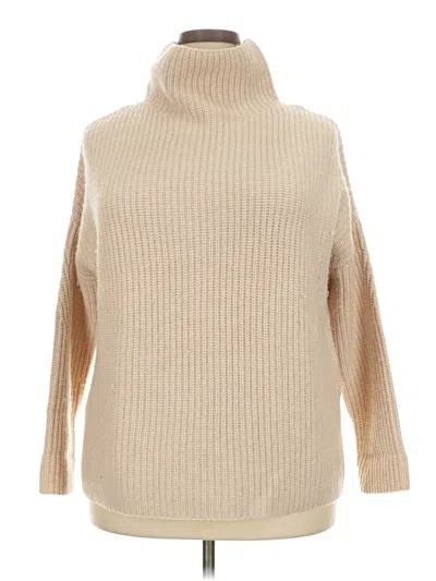 Pre-owned Naadam Turtleneck Sweater In Brown