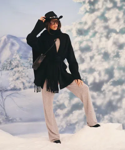 Naadam Ultra Luxe Cashmere Scarf In Black